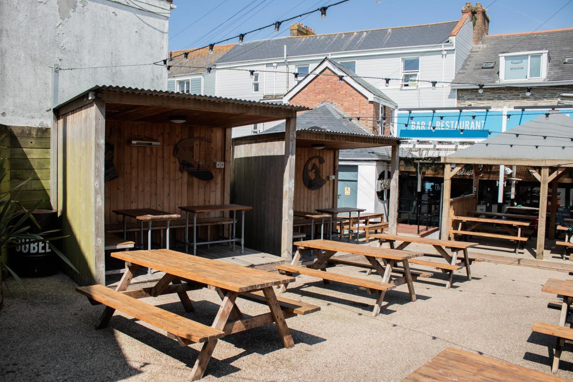 New Quay St Christopher'S Inn Newquay מראה חיצוני תמונה